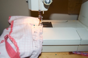 How to sew bodice to skirt