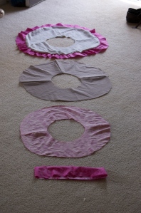 sew all circles together